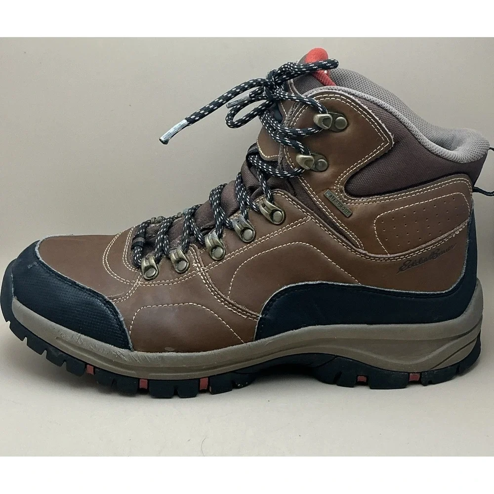 Eddie Bauer Men's Brandon Waterproof Cushioned Hiking‎ Boots Sz 12